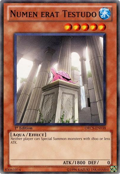 Numen erat Testudo [ORCS-EN038] Common Yu-Gi-Oh!