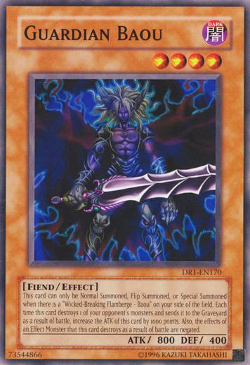 Guardian Baou [DR1-EN170] Common Yu-Gi-Oh!