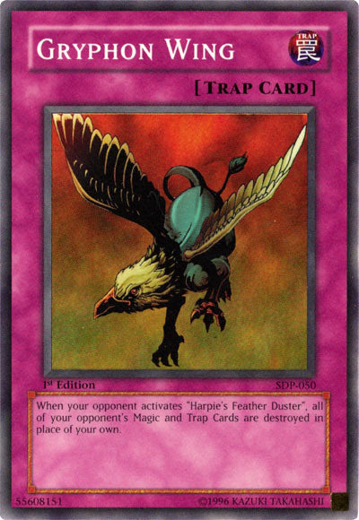 Gryphon Wing [SDP-050] Super Rare Yu-Gi-Oh!