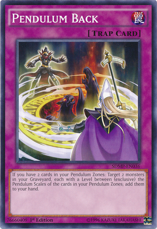 Pendulum Back [SDMP-EN036] Common Yu-Gi-Oh!