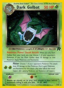 Dark Golbat (7/82) [Team Rocket Unlimited] Pokémon