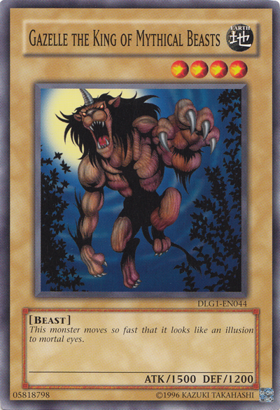 Gazelle the King of Mythical Beasts [DLG1-EN044] Common Yu-Gi-Oh!