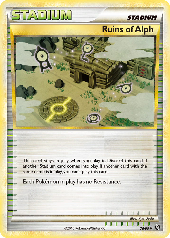 Ruins of Alph (76/90) [HeartGold & SoulSilver: Undaunted] Pokémon