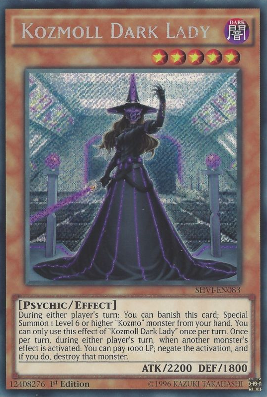 Kozmoll Dark Lady [SHVI-EN083] Secret Rare Yu-Gi-Oh!