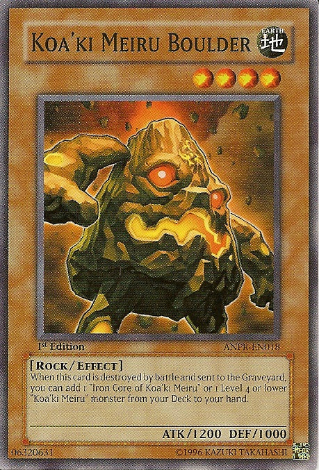 Koa'ki Meiru Boulder [ANPR-EN018] Common Yu-Gi-Oh!