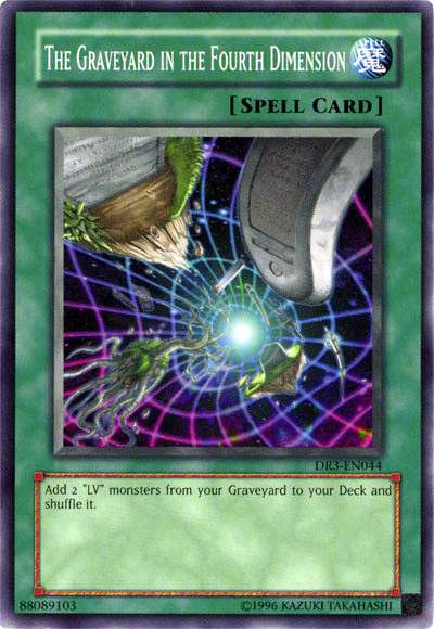 The Graveyard in the Fourth Dimension [DR3-EN044] Common Yu-Gi-Oh!