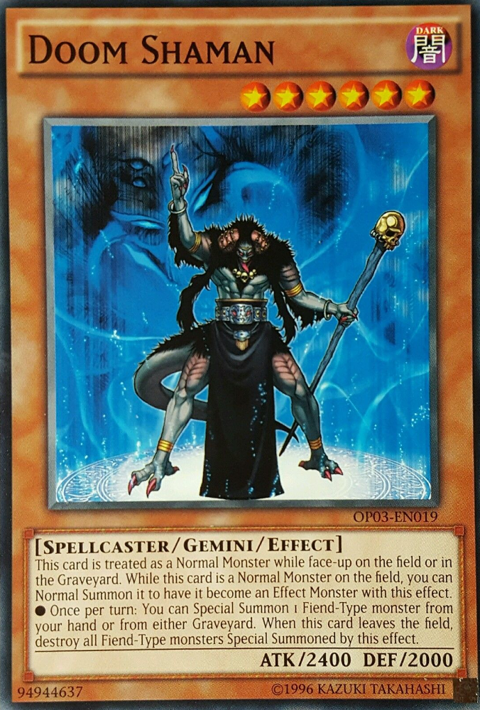 Doom Shaman [OP03-EN019] Common Yu-Gi-Oh!