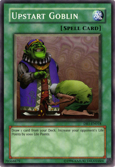 Upstart Goblin [DB1-EN018] Common Yu-Gi-Oh!