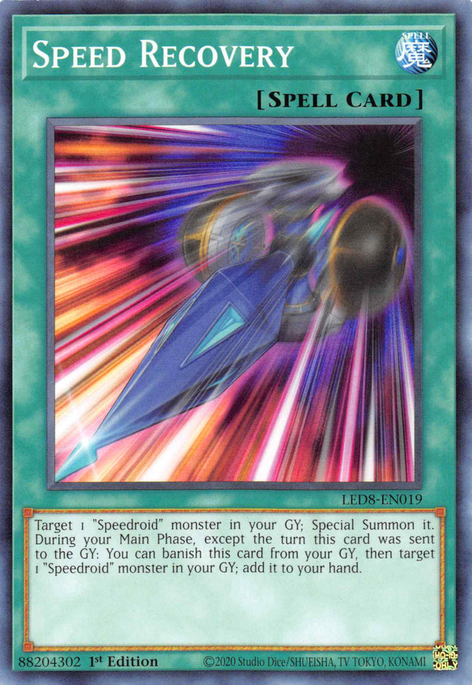 Speed Recovery [LED8-EN019] Common Yu-Gi-Oh!