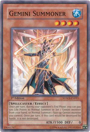 Gemini Summoner [SDWS-EN011] Common Yu-Gi-Oh!