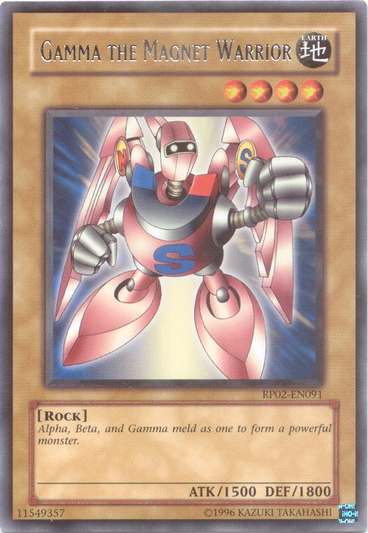 Gamma The Magnet Warrior [RP02-EN091] Rare Yu-Gi-Oh!