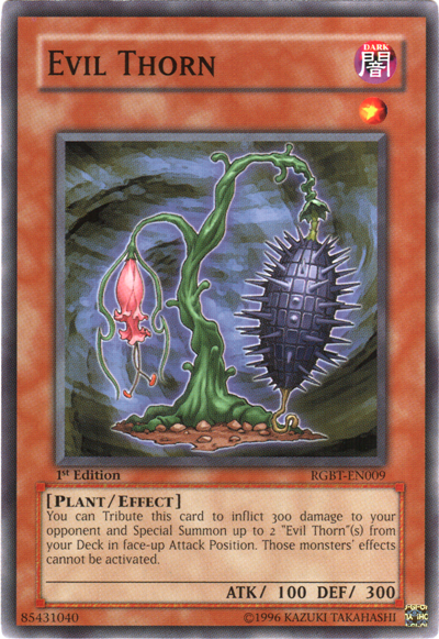Evil Thorn [RGBT-EN009] Common Yu-Gi-Oh!