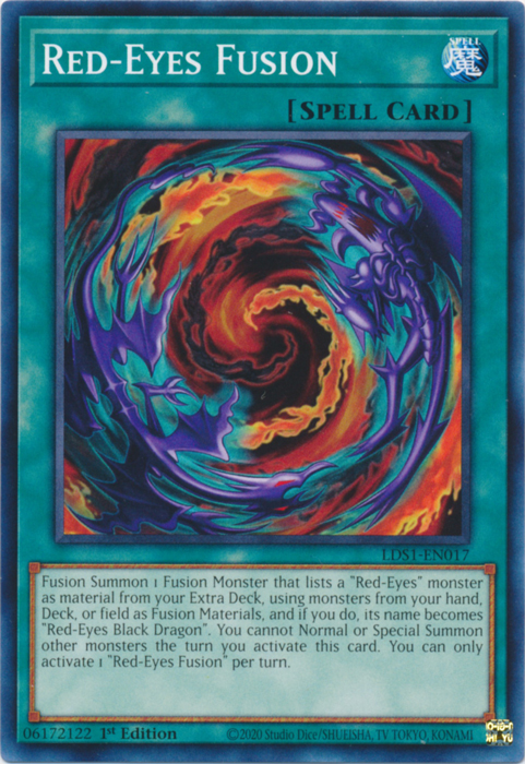 Red-Eyes Fusion [LDS1-EN017] Common Yu-Gi-Oh!