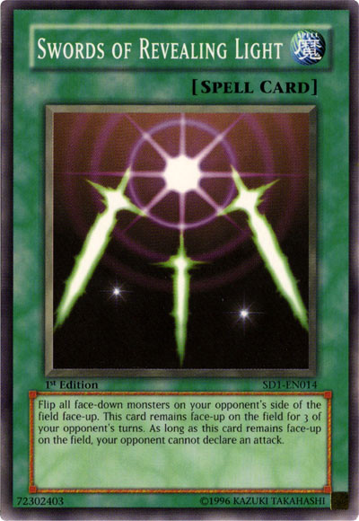Swords of Revealing Light [SD1-EN014] Common Yu-Gi-Oh!
