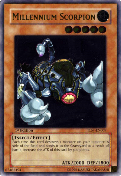 Millennium Scorpion [TLM-EN009] Ultimate Rare Yu-Gi-Oh!