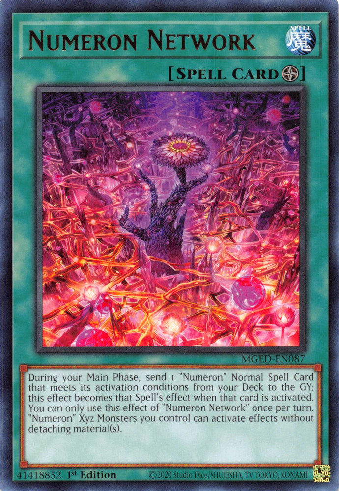 Numeron Network [MGED-EN087] Rare Yu-Gi-Oh!