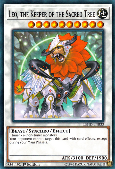 Leo, the Keeper of the Sacred Tree [LEHD-ENB33] Common Yu-Gi-Oh!