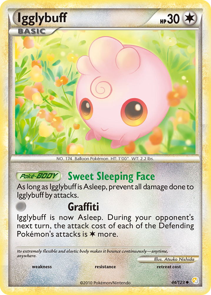 Igglybuff (44/123) [HeartGold & SoulSilver: Base Set] Pokémon