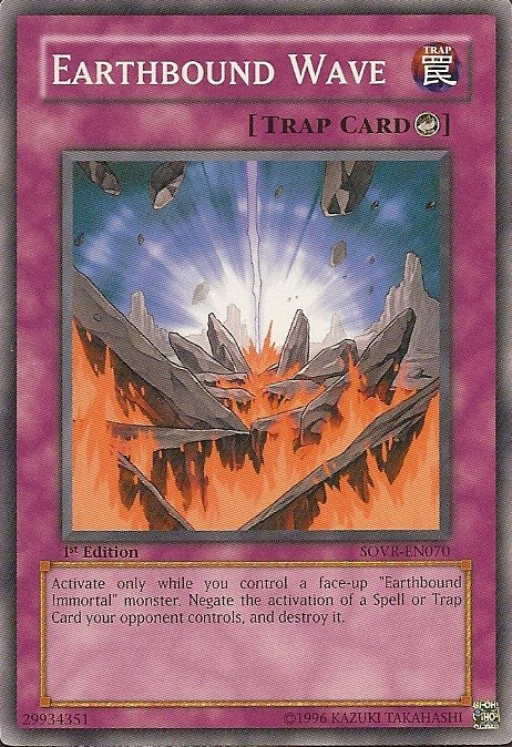Earthbound Wave [SOVR-EN070] Common Yu-Gi-Oh!