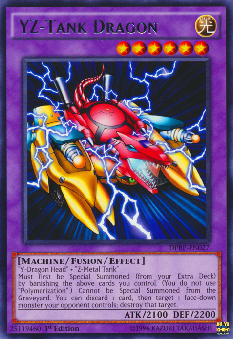 YZ-Tank Dragon [DPRP-EN027] Rare Yu-Gi-Oh!