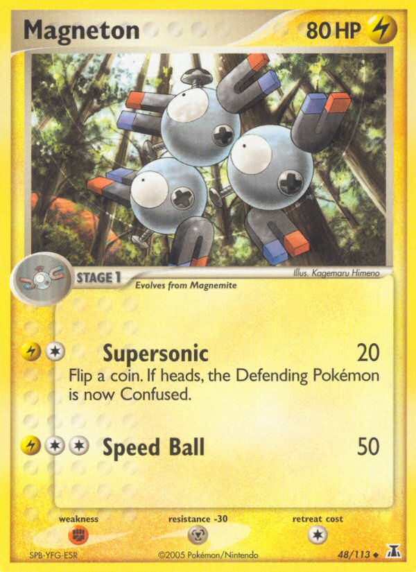 Magneton (48/113) [EX: Delta Species] Pokémon