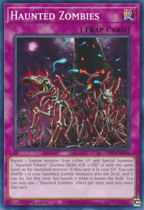 Haunted Zombies [DIFO-EN076] Common Yu-Gi-Oh!