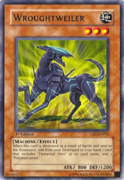 Wroughtweiler [CRV-EN012] Rare Yu-Gi-Oh!
