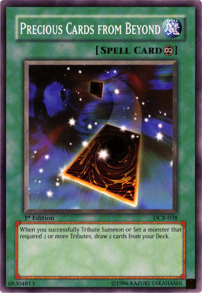 Precious Cards from Beyond [DCR-038] Common Yu-Gi-Oh!