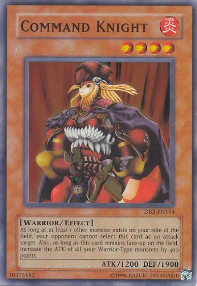 Command Knight [DB2-EN114] Super Rare Yu-Gi-Oh!