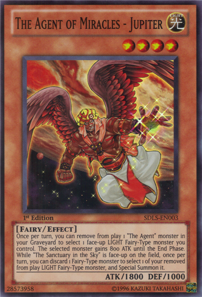 The Agent of Miracles - Jupiter [SDLS-EN003] Super Rare Yu-Gi-Oh!