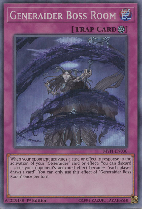 Generaider Boss Room [MYFI-EN038] Super Rare Yu-Gi-Oh!