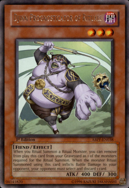 Djinn Prognosticator of Rituals [ABPF-EN038] Rare Yu-Gi-Oh!