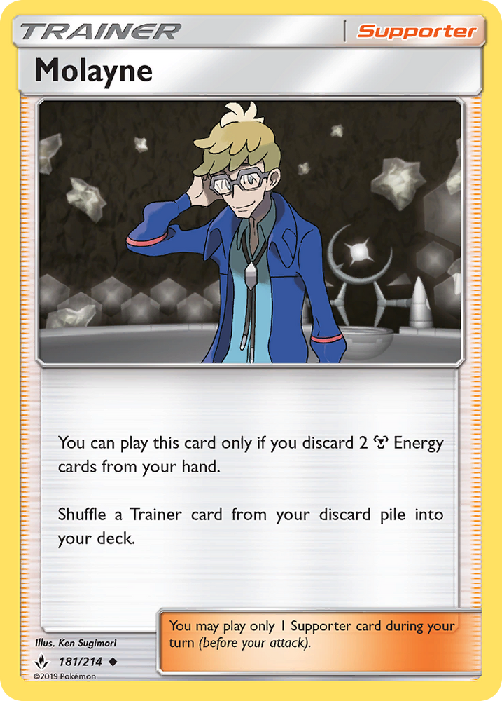 Molayne (181/214) [Sun & Moon: Unbroken Bonds] Pokémon