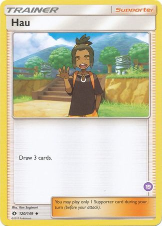 Hau (120/149) (Deck Exclusive #19) [Sun & Moon: Trainer Kit - Alolan Sandslash] Pokémon