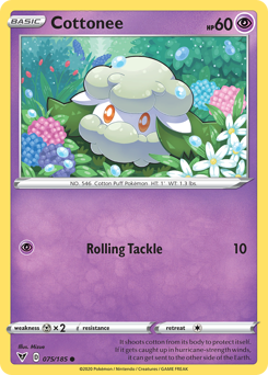 Cottonee (075/185) [Sword & Shield: Vivid Voltage] Pokémon