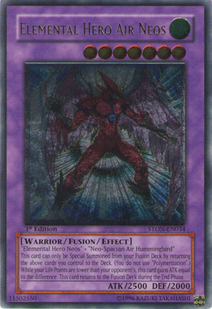 Elemental Hero Air Neos [STON-EN034] Ultimate Rare Yu-Gi-Oh!