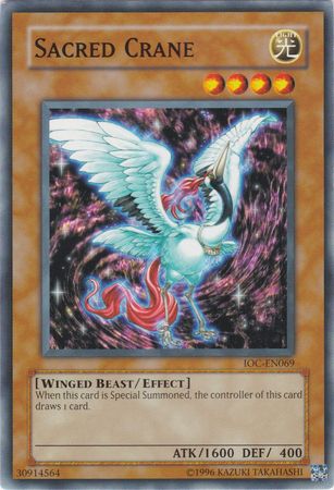 Sacred Crane [IOC-EN069] Common Yu-Gi-Oh!