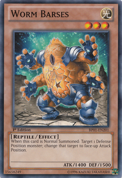 Worm Barses [BP01-EN201] Common Yu-Gi-Oh!