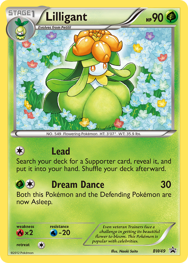 Lilligant (BW49) [Black & White: Black Star Promos] Pokémon