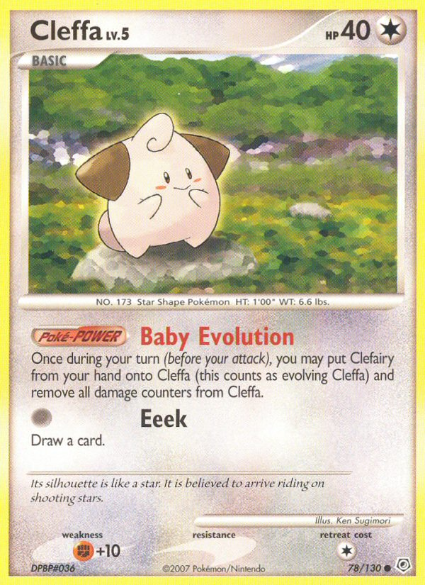 Cleffa (78/130) [Diamond & Pearl: Base Set] Pokémon