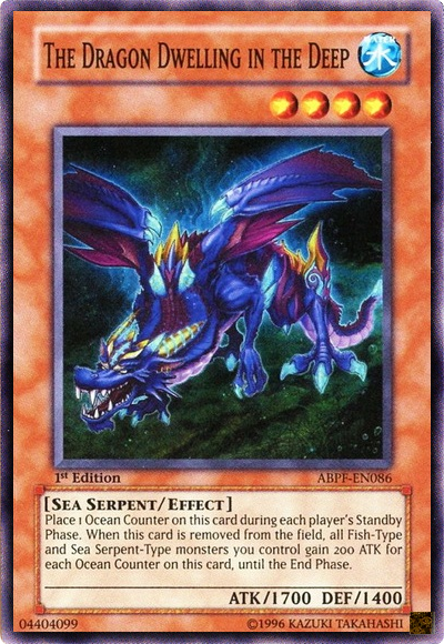 The Dragon Dwelling in the Deep [ABPF-EN086] Super Rare Yu-Gi-Oh!