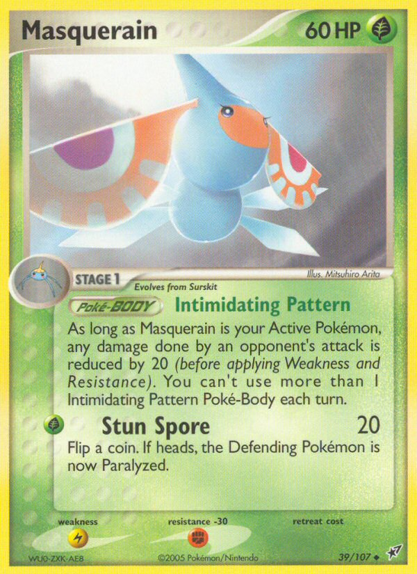 Masquerain (39/107) [EX: Deoxys] Pokémon