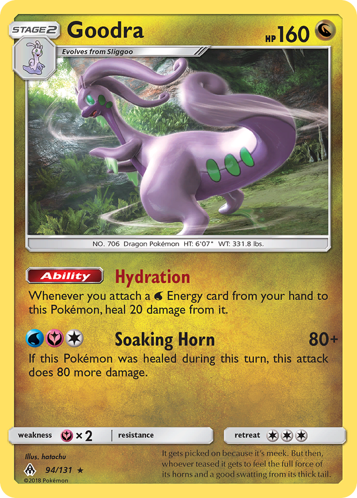 Goodra (94/131) [Sun & Moon: Forbidden Light] Pokémon