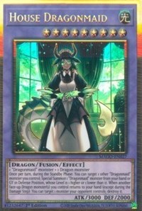 House Dragonmaid [MAGO-EN027] Gold Rare Yu-Gi-Oh!