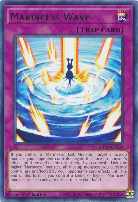 Marincess Wave [MP20-EN133] Rare Yu-Gi-Oh!