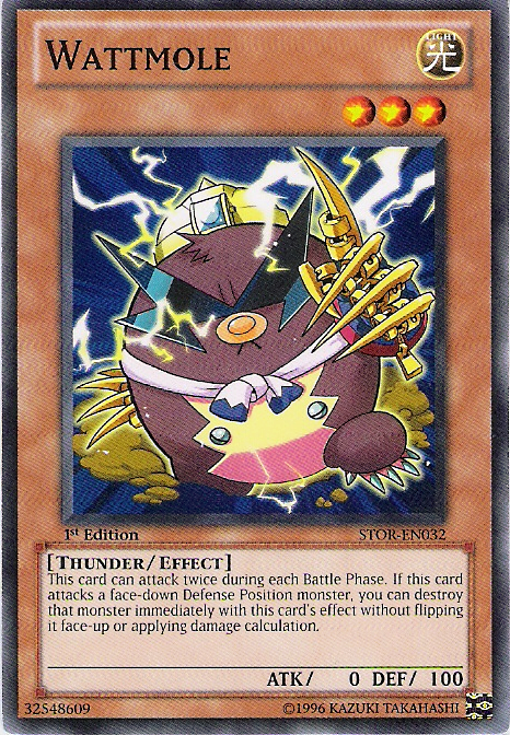 Wattmole [STOR-EN032] Common Yu-Gi-Oh!
