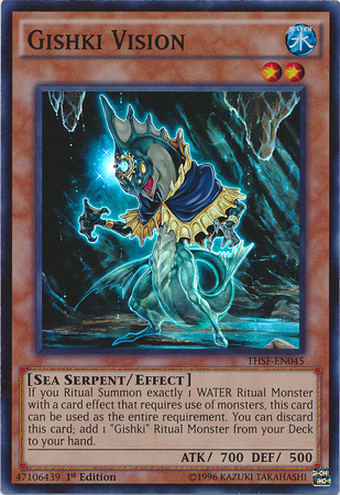 Gishki Vision [THSF-EN045] Super Rare Yu-Gi-Oh!