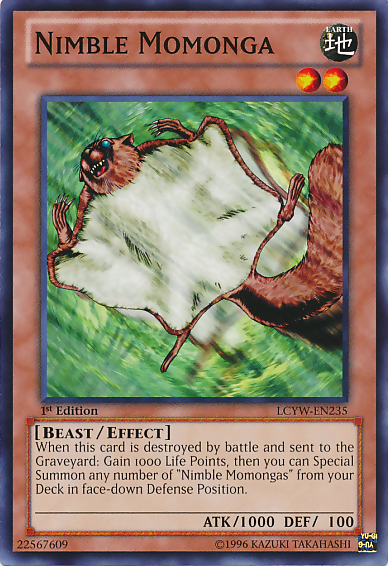 Nimble Momonga [LCYW-EN235] Common Yu-Gi-Oh!