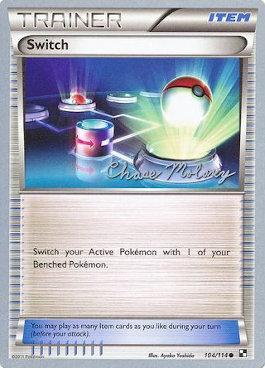 Switch (104/114) (Eeltwo - Chase Moloney) [World Championships 2012] Pokémon