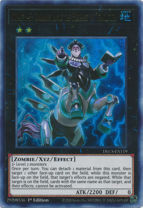 Number 45: Crumble Logos the Prophet of Demolition [DLCS-EN119] Ultra Rare Yu-Gi-Oh!